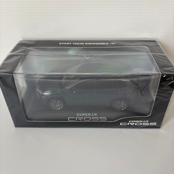 トヨタ 新型カローラクロス ミニカー カラーサンプル マッシブグレー【新品未開封】