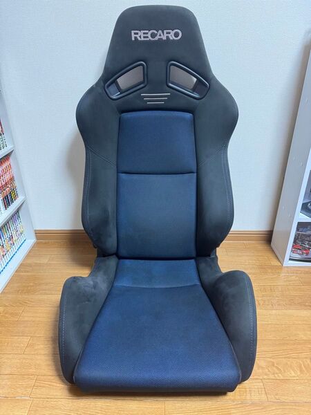 RECARO セミバケットシート SR-7 GK100 BL/BK 限定青ステッチ入り