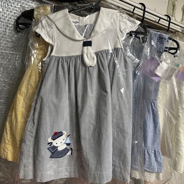 ファミリア ワンピース未使用 おまけ付きラルフローレンワンピース mezzo pianoワンピース美品 女の子