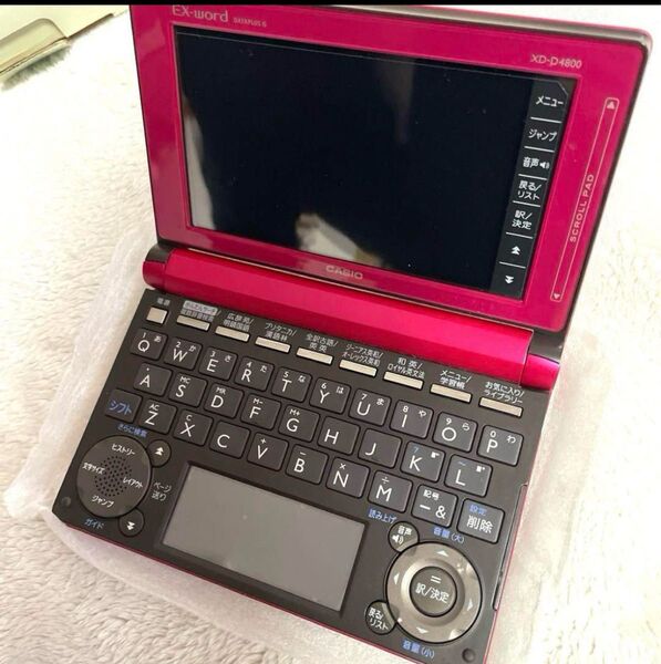 美品CASIO EX-word XD-D4800MP 電子辞書