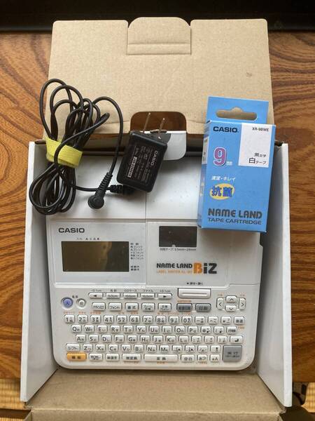 CASIO NAME LAND BIZ LABEL WRITER カシオ ラベルライター KL-M7 (テプラ ネームランド BiZ) 動作確認OK とても程度良い