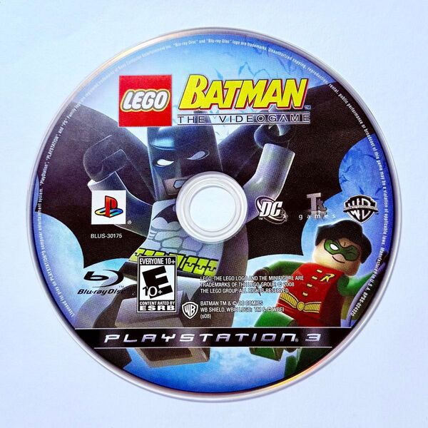 PS3 LEGO BATMAN THE VIDEOGAME 海外版 ディスクのみ