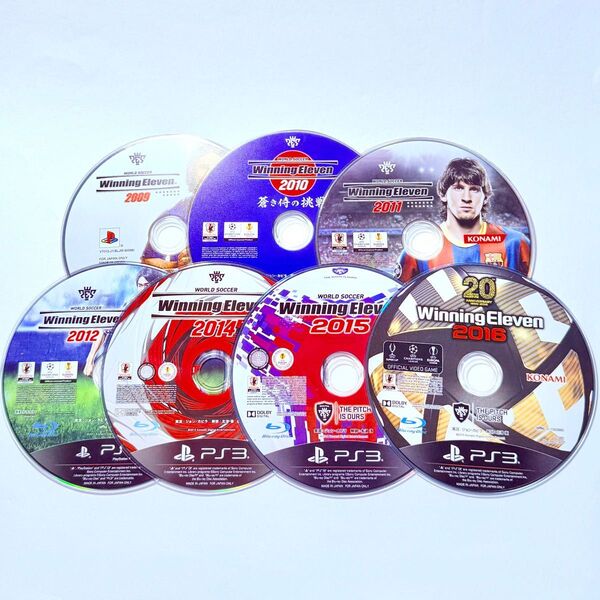 PS3 ウイニングイレブンシリーズ まとめ売り ディスクのみ