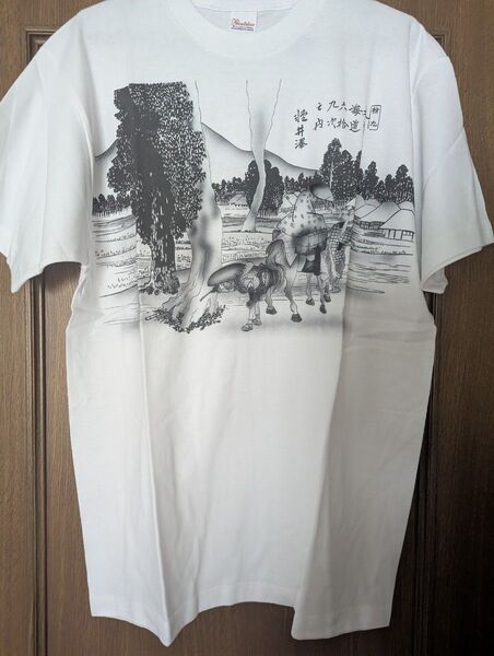 19 木曽海道六拾九次之内輊井澤 Lサイズ Tシャツ