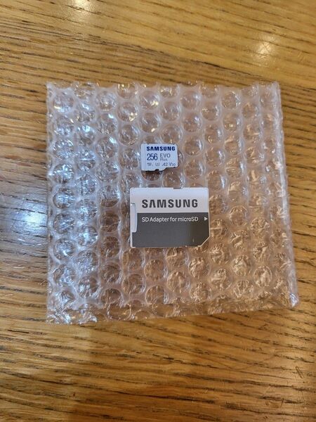 Microsd 256GB samsung evo plus マイクロsd