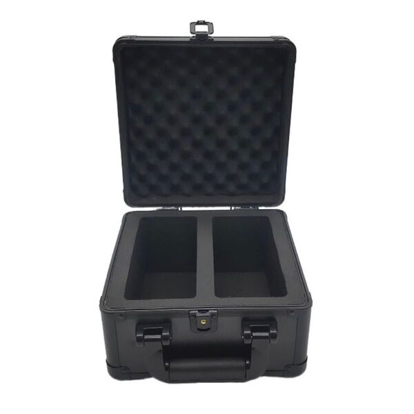 PSA BGS 鑑定済みトレカ用 アタッシュケース ストレージボックス 高品質 アルミ製 ダイヤモンド柄 ブラック 2列