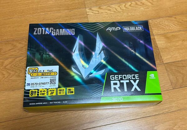 ZOTAC GAMING RTX3070 AMP HOLO LHR 動作確認済み