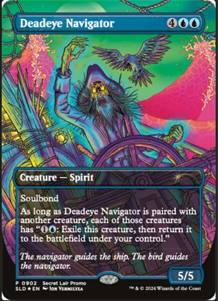 MTG 狙い澄ましの航海士 deadeye navigator Foil フォイル 未開封ボックス 英語版
