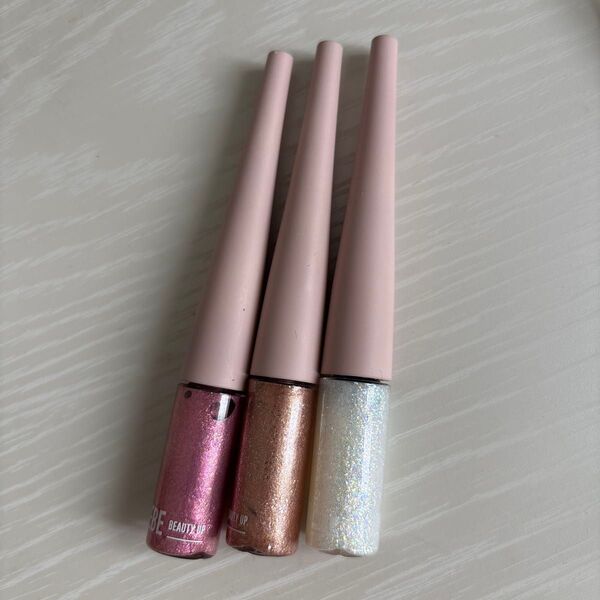 PHOEBE BEAUTY UP (フィービー) マルチグリッター (シャンパンベージュ&ローズピンク&スノークリア)