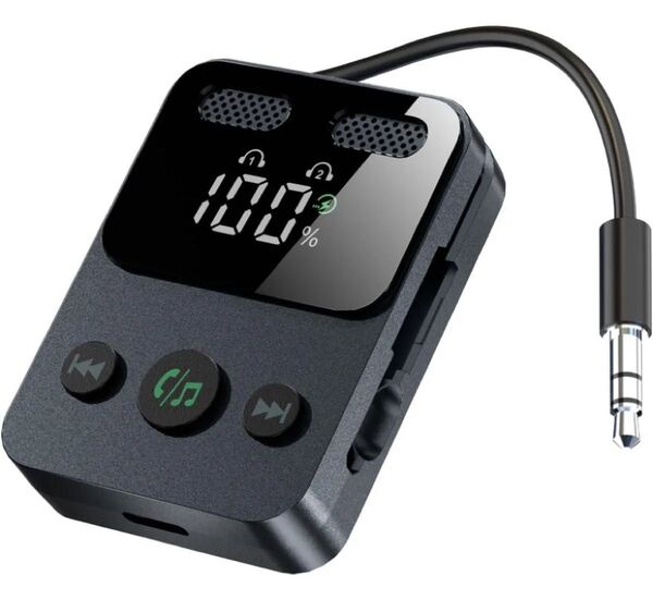 Bluetooth 5.3 トランスミッター & レシーバー 受信機+送信機