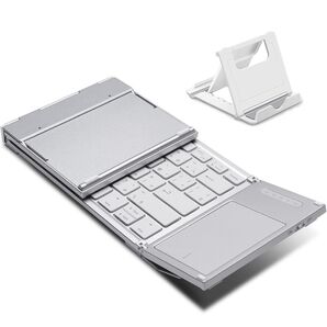 ワイヤレス キーボード bluetooth 折り畳み 日本語配列 タッチパッド