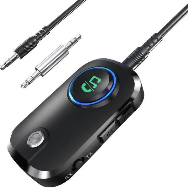 Bluetooth 5.3 トランスミッター & レシーバー 3.5mm