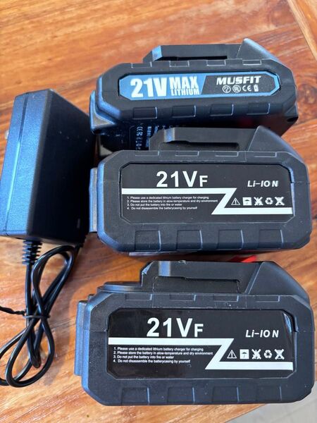 マキタ 互換 バッテリー 21V 15000mAh 3個セット