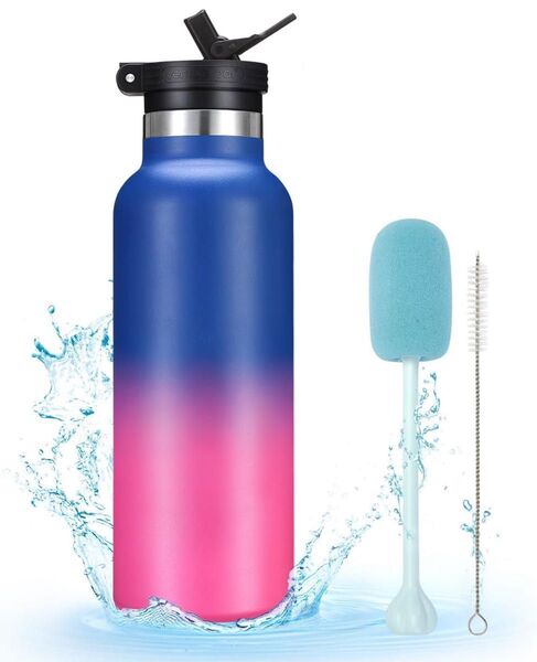 保温 保冷 水筒 500ml ウォーターボトル 真空断熱 ステンレス 魔法瓶