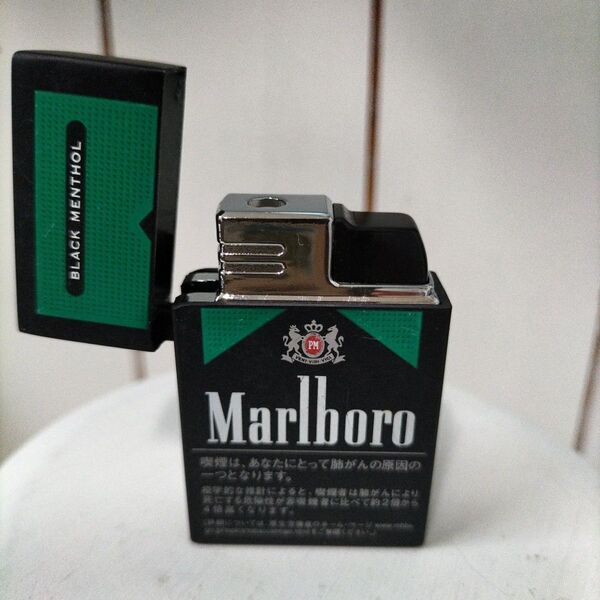 Marlboro ライター ブラックメンソール 未使用 非売品 マルボロ