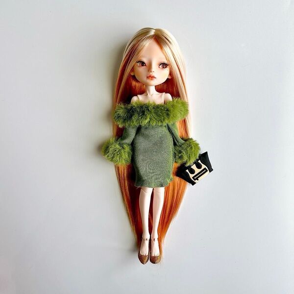 Amy 1/6 カスタム ドール bjd dayuanbaoバービー qbaby 球体関節人形 ブライス dolk キャストドール