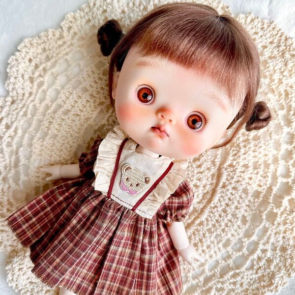 qbaby puppy dayuanbao bjd カスタムドール ウィッグ 球体関節人形