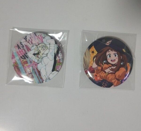 僕のヒーローアカデミア ヒロアカ 缶バッジ 麗日お茶子
