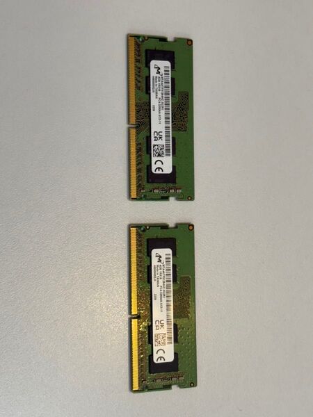 ノートパソコン用メモリ★4GB 2枚 合計8GB ★PC4-3200AA★送料無料