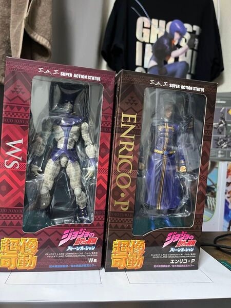 美品☆超像可動 エンリコ プッチ & ホワイトスネイク WS / ジョジョ 6部
