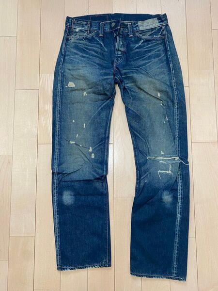 リーバイス デニム ユーズド加工 Levi ヴィンテージ DENIM ジーンズ 501 XX W31 L34