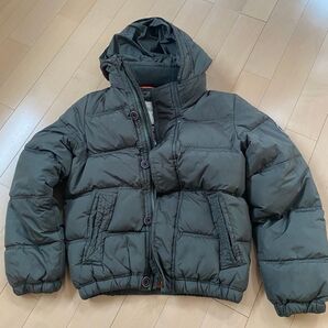 ダウン ダウンジャケット M アバクロ Abercrombie & Fitch 色カーキ