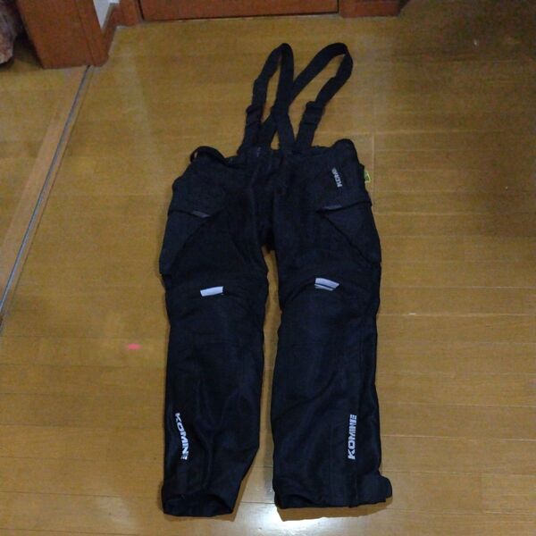 KOMINE ブラック ライディングパンツ ブラック系 バイクウェア コミネ