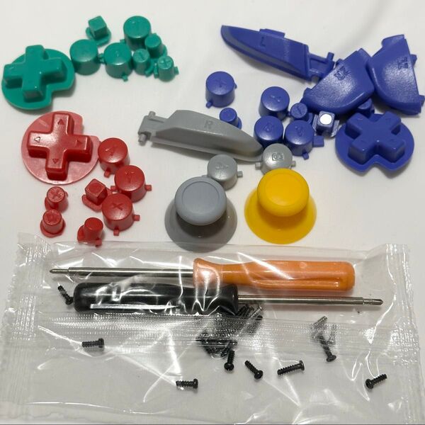 eXtremeRate プロコン 交換用ボタン まとめ売り