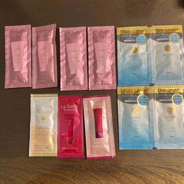 La Sana ILLUGE他 トリートメント ヘアケア まとめ売り