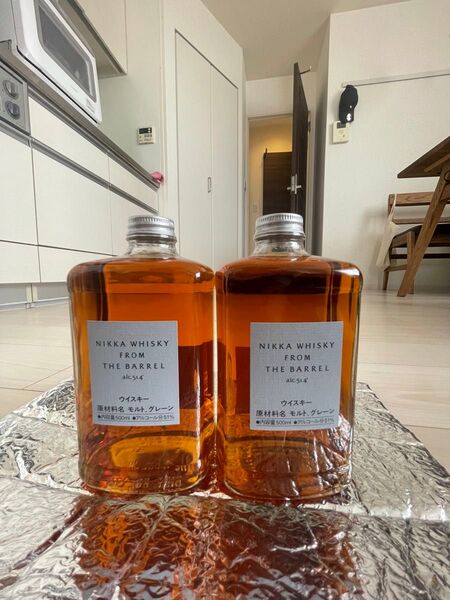 ニッカウイスキー フロムザバレル 500ml 2本セット