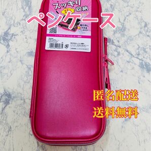 レイメイ藤井 ペンケース トップライナー 合皮 ピンク 筆箱 筆入れ ペンポーチ 文具 文房具 筆記用具