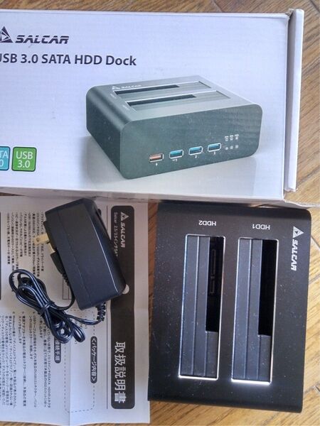 SALCAR USB3.0 SATA HDDコピー