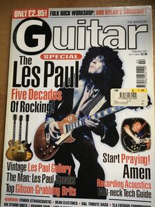 Guitar UK誌 2001年2月号 ギブソン、レス ポール、ボブ・ディラン