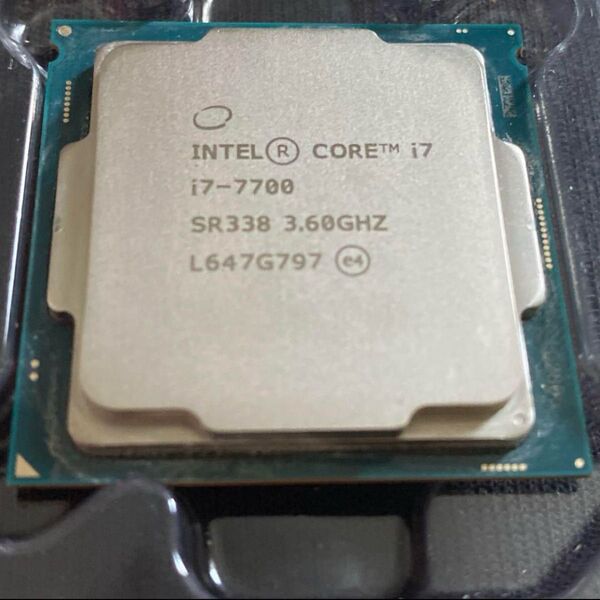 Intel Core i7-7700 CPU 3.60GHz 動作未確認