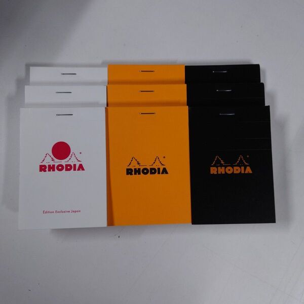 ロディアノートNo.11 各3色×3冊 おまけ1冊+ロディアボールペン