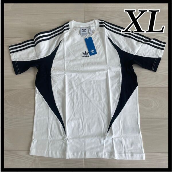 アディダスオリジナルス アーカイブ Tシャツ 白×黒 XL 未使用
