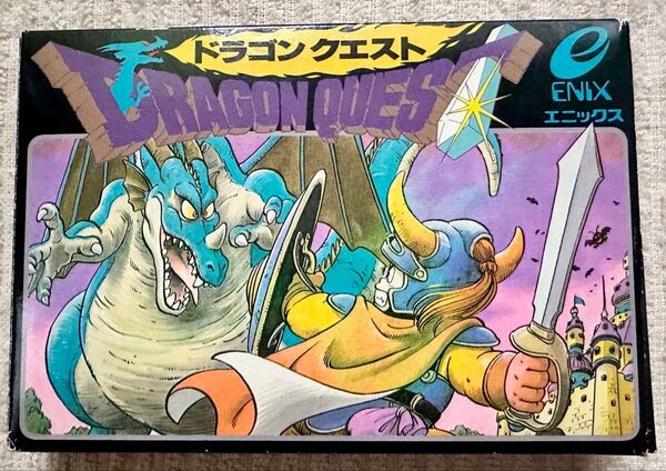 良品 激レア 箱説付き ファミコン ドラゴンクエスト 初期版 スクウェア