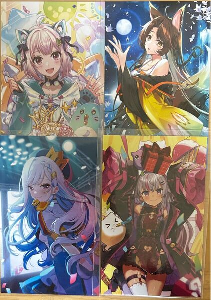 にじさんじ ノスタルジアコレクション チェキ カード 魔使マオ フミ リゼ・ヘルエスタ 葉山舞鈴