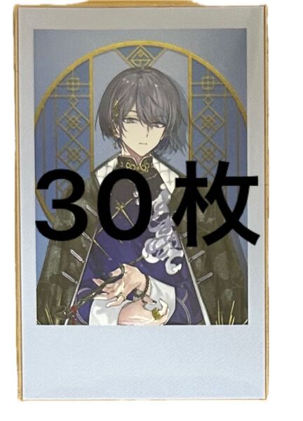 にじさんじ 小柳ロウ 2周年 Dytica 2nd Anniversary ランダムチェキ風カード30枚 特典 コレクションカード