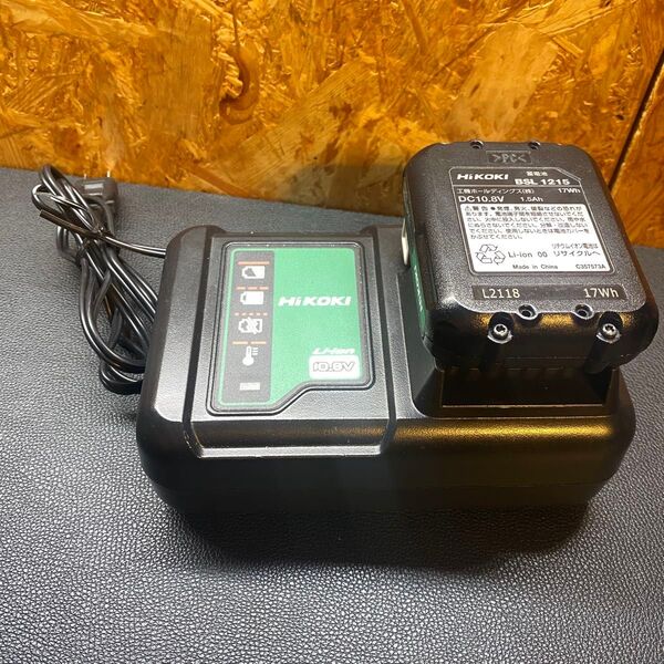 ハイコーキ HIKOKI BSL1215 充電器 バッテリーセット UC12SL