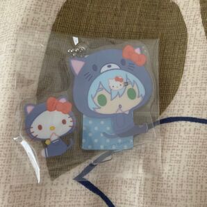 サンリオ ハローキティ クロノアコラボアクリルキーホルダー 2個セット