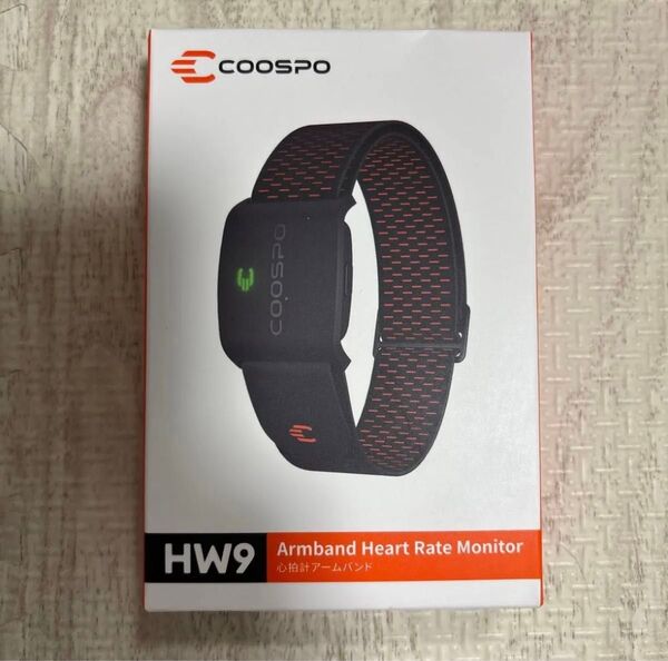 新品未開封 COOSPO 心拍計 アームバンド HW9 振動アラート付き 高精度