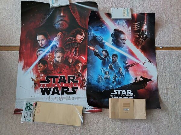 Happyくじ STAR WARS G賞 スターウォーズ EP9のB3ポスター