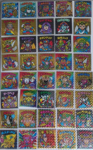 ヘッドだらけのビックリマンシール 40周年 40枚まとめ売り
