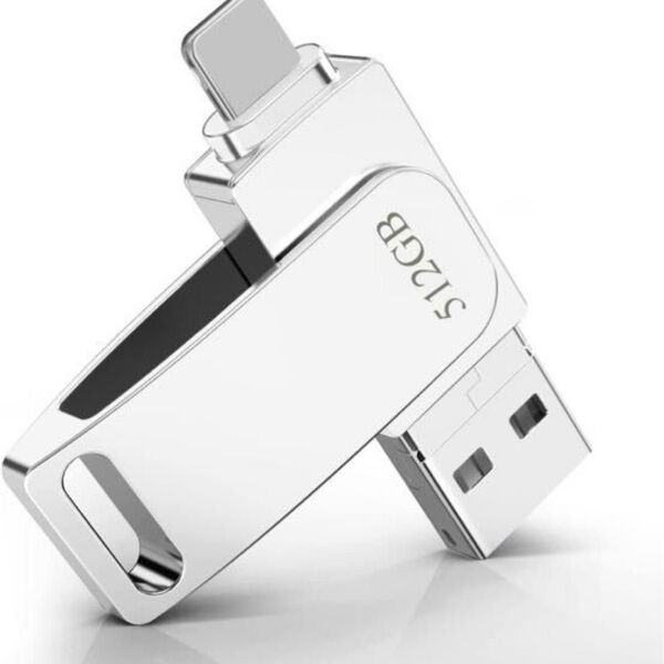 iPhone USB Mfi認証 iphone usbメモリ 512GB