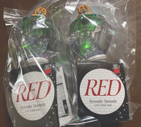 Hey!Say!JUMP 山田涼介 LIVE TOUR 2025 RED ペンライト 2個セット ライブグッズ ライブツアー