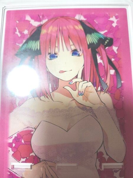 五等分の花嫁 中野ニ乃 ニ乃 アクリルスマホスタンド アクリルスタンド スマートフォンスタンド