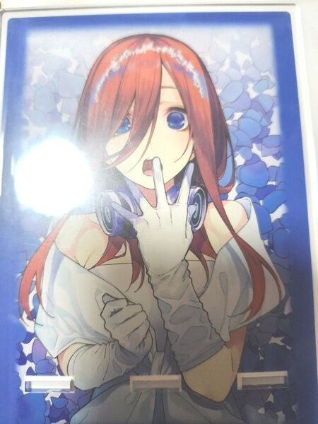 五等分の花嫁 中野三玖 三玖 アクリルスマホスタンド アクリルスタンド スマートフォンスタンド