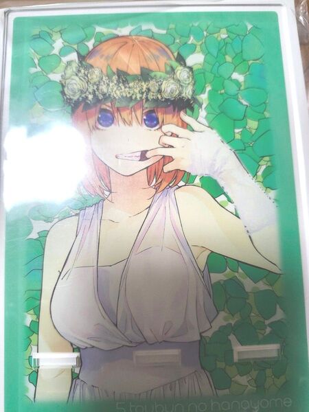 五等分の花嫁 中野四葉 四葉 アクリルスマホスタンド アクリルスタンド スマートフォンスタンド