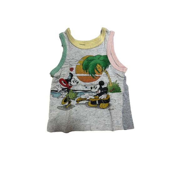【BREEZE×Disney】ミッキーミニー タンクトップ 美品 80cm